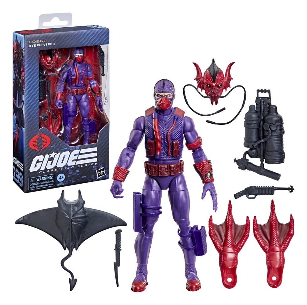 G.I. Joe Classified Series Action Figure #199 Hydro-Viper 15 cm - MangaShop.ro