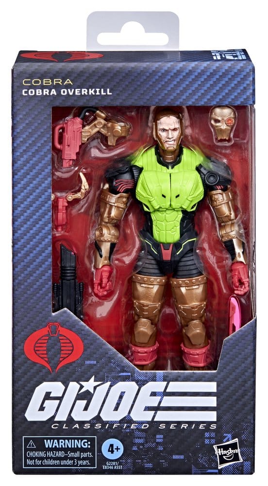 G.I. Joe Classified Series Action Figure #201 Cobra Overkill 15 cm - MangaShop.ro