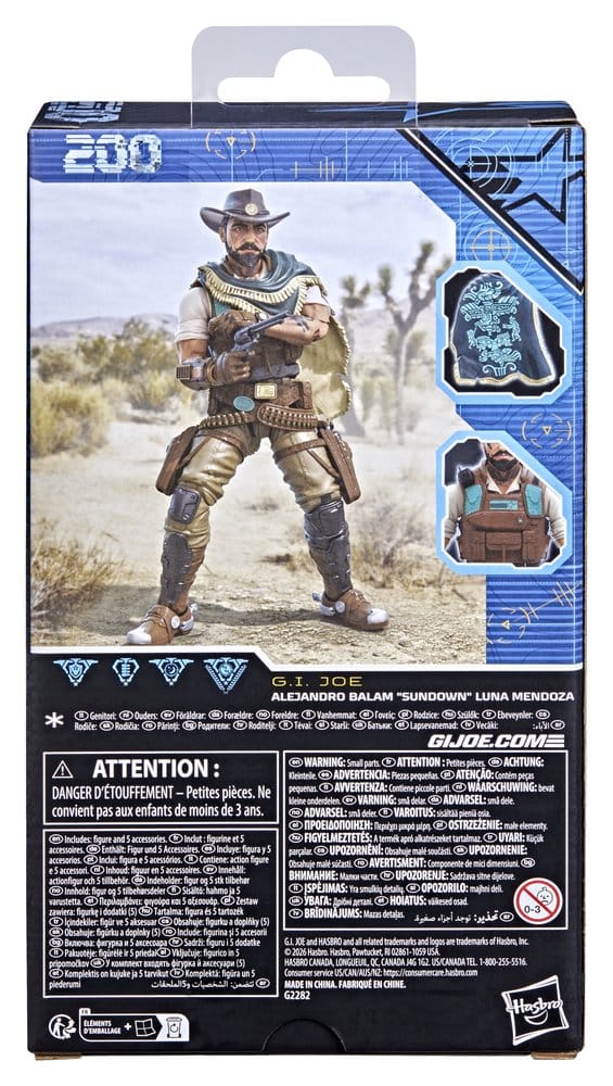 G.I. Joe Classified Series Action Figure #200 Alejandro Balam 