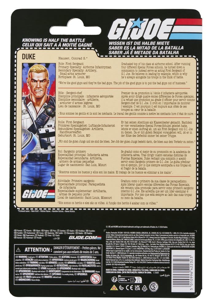 G.I. Joe Classified Series Retro Action Figure Duke 15 cm - MangaShop.ro