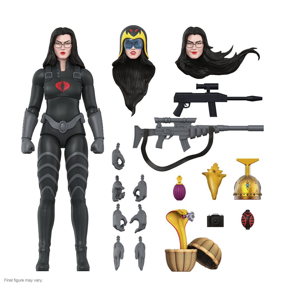 G.I. Joe Ultimates Action Figure Baroness (Black Suit) 18 cm - MangaShop.ro