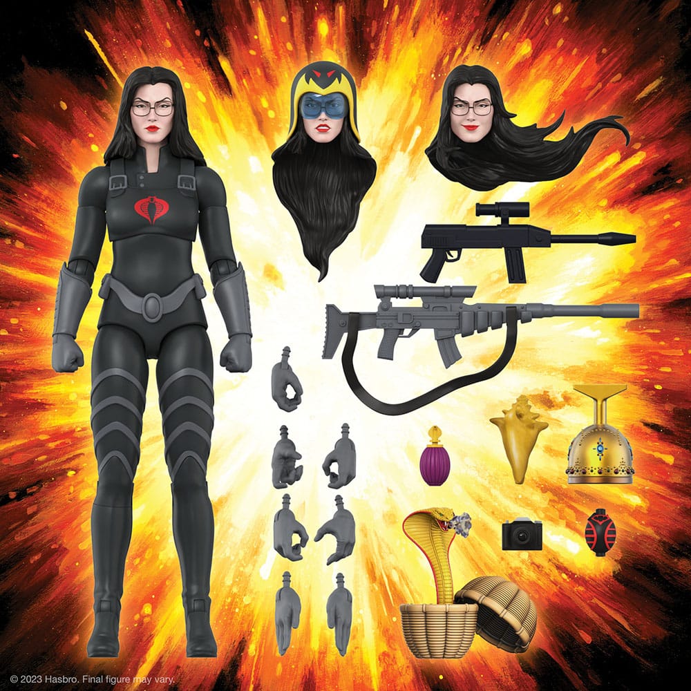 G.I. Joe Ultimates Action Figure Baroness (Black Suit) 18 cm - MangaShop.ro