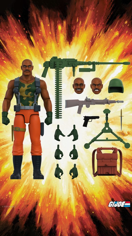 GI Joe Ultimates Action Figure Wave 5 Roadblock 20 cm - MangaShop.ro