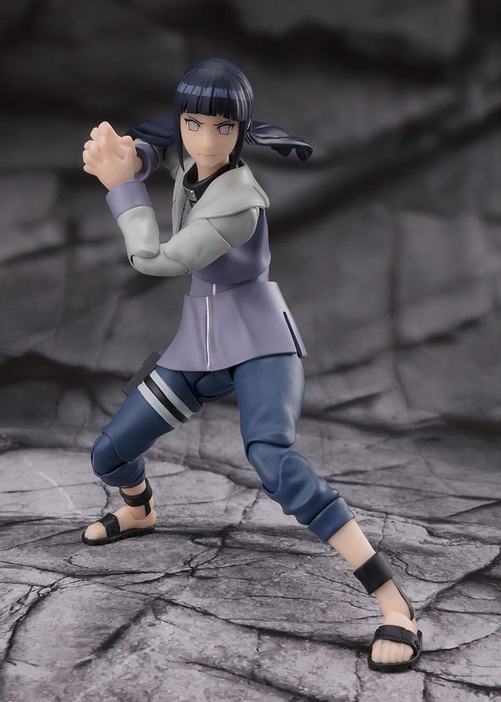 Naruto S.H.Figuarts Action Figure Hinata Hyuga Virtuous Byakugan 13 cm - MangaShop.ro