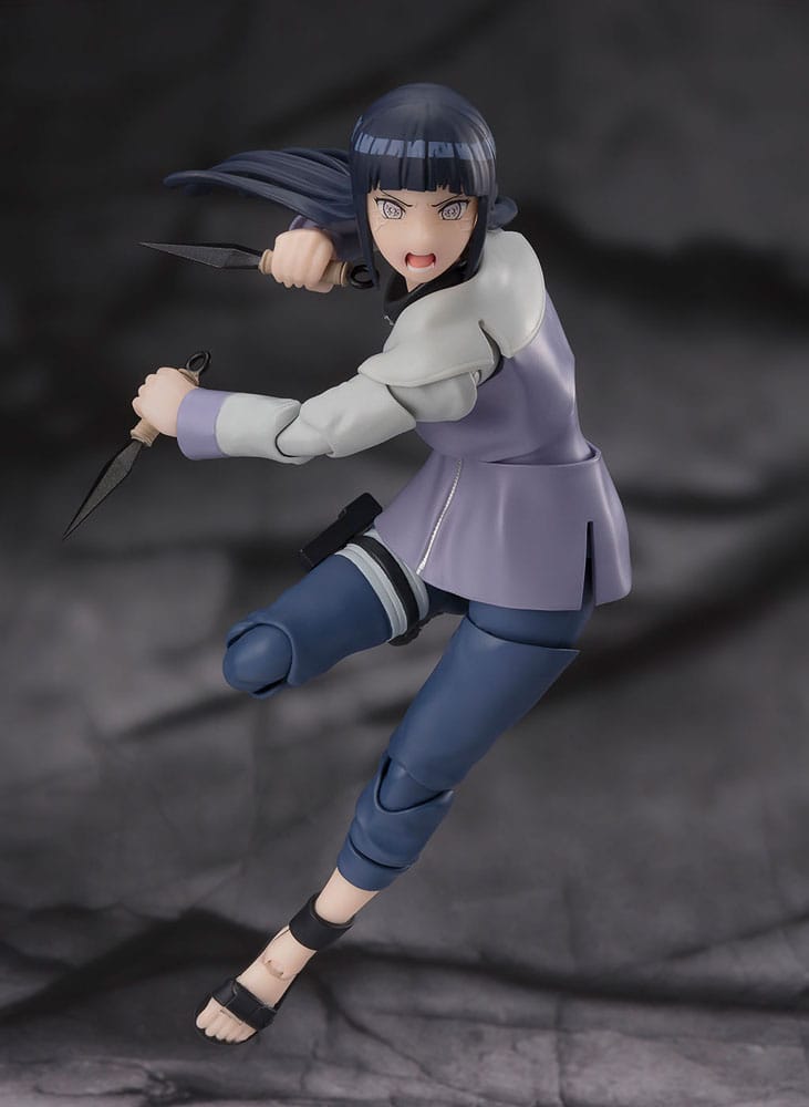 Naruto S.H.Figuarts Action Figure Hinata Hyuga Virtuous Byakugan 13 cm - MangaShop.ro