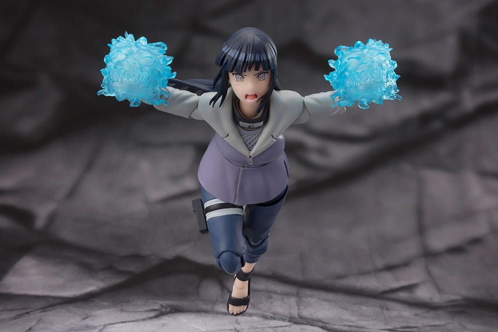 Naruto S.H.Figuarts Action Figure Hinata Hyuga Virtuous Byakugan 13 cm - MangaShop.ro