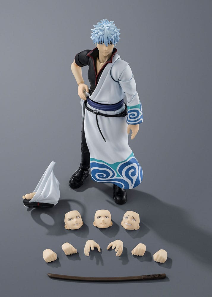 Gintama S.H.Figuarts Action Figure Sakata Gintoki 15 cm - MangaShop.ro