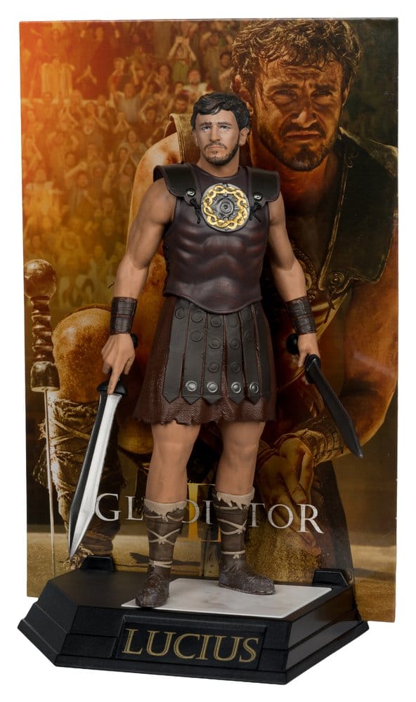 Gladiator II Movie Maniacs Action Figure Lucius 16 cm - MangaShop.ro