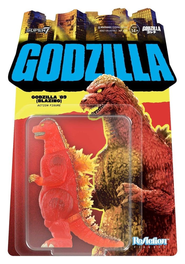 Godzilla Toho ReAction Action Figure Godzilla - 1989 (Blazing) 10 cm - MangaShop.ro