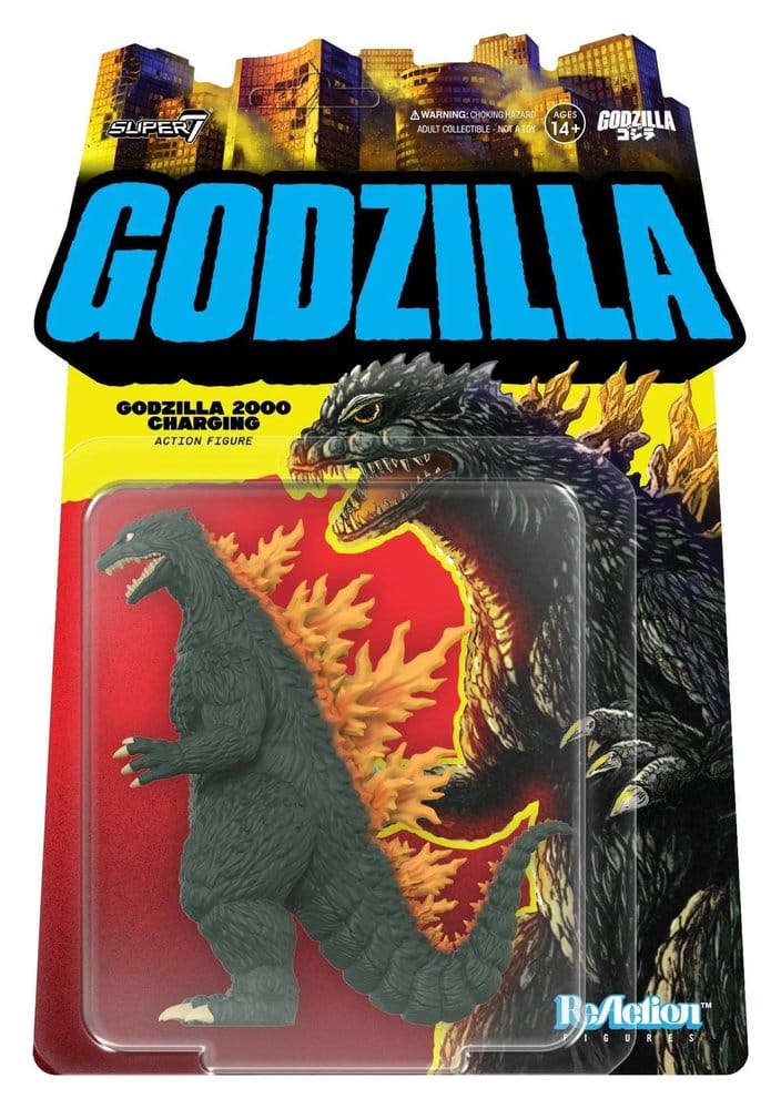 Godzilla Toho ReAction Action Figure Godzilla (2000, Charging) 24 cm - MangaShop.ro