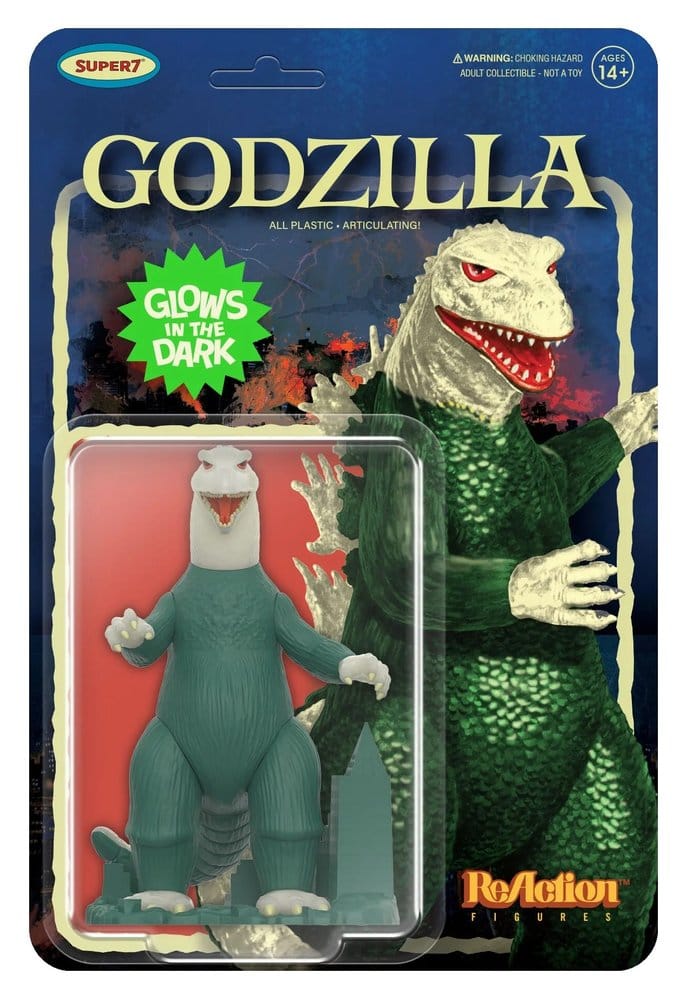 Godzilla Toho ReAction Action Figure Godzilla Model Kit (Glow) 10 cm - MangaShop.ro