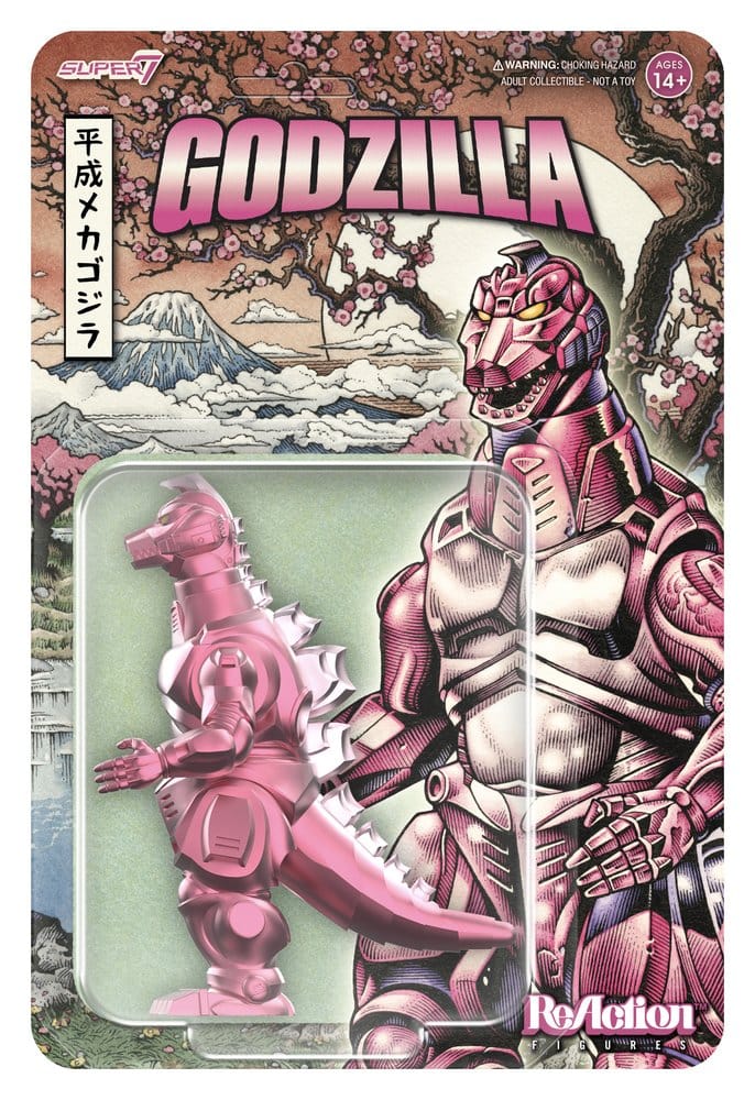 Godzilla Toho ReAction Action Figure Mechagodzilla '93 (Cherry Blossom Festival) - MangaShop.ro