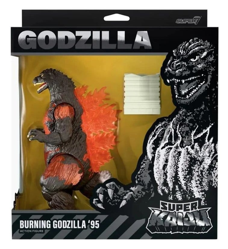 Godzilla Toho Super Kaiju Action Figure Wave 02 Burning Godzilla '95 - MangaShop.ro