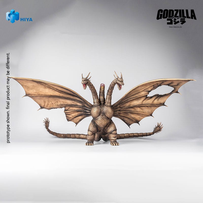 Godzilla vs. King Ghidorah (1991) Exquisite Basic Action Figure King Ghidorah Battle Damaged Version 33 cm - MangaShop.ro