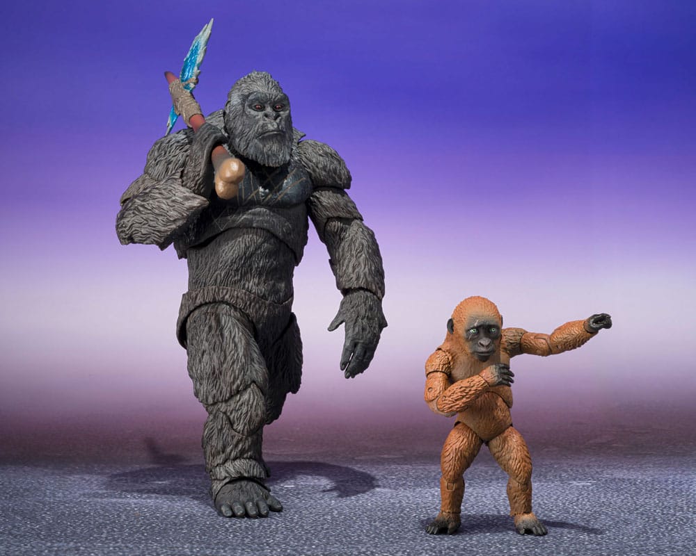 Godzilla x Kong: The New Empire S.H. Monster Arts Action Figures 2-Pack Suko & Mothra - MangaShop.ro
