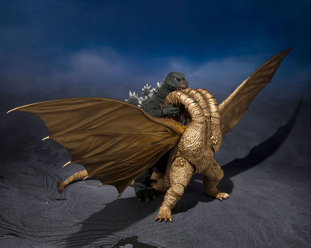 Godzilla S.H. Monster Arts Action Figure King Ghidora (1972) 25 cm - MangaShop.ro