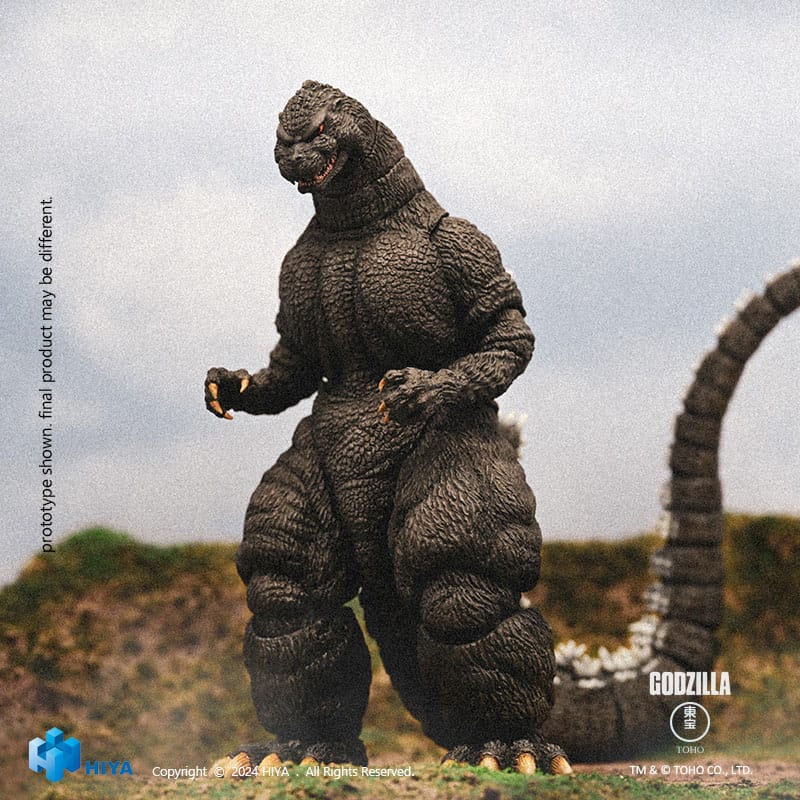 Godzilla Exquisite Basic Action Figure Godzilla vs King Ghidorah Godzilla Hokkaido 18 cm - MangaShop.ro