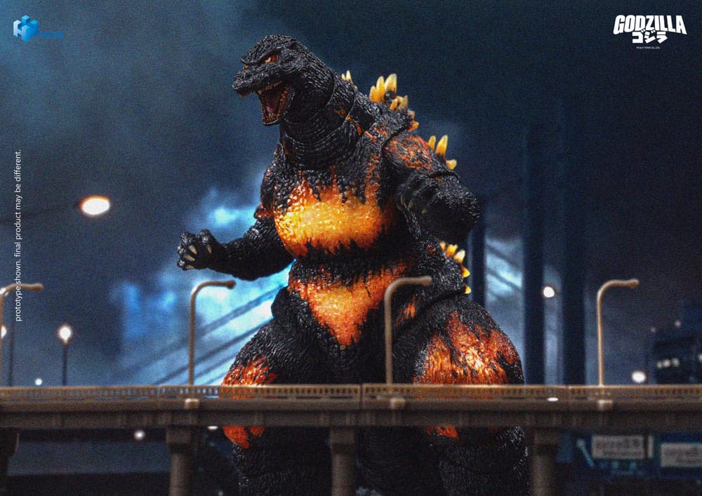 Godzilla vs. Destoroyah (1995) Exquisite Basic Action Figure Burning Godzilla 18 cm - MangaShop.ro