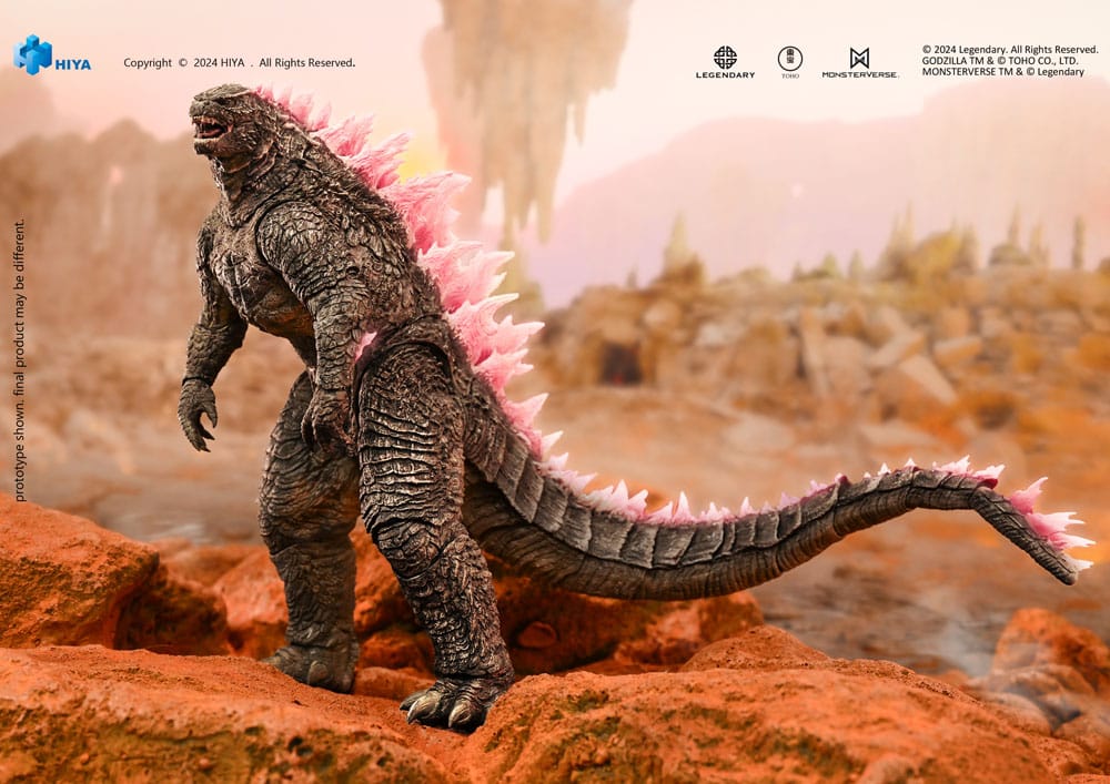 Godzilla x Kong: The New Empire Exquisite Basic Action Figure Godzilla Evolved Ver. 18 cm - MangaShop.ro