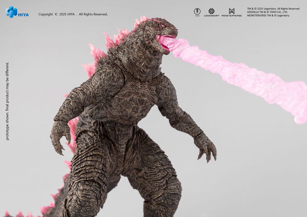 Godzilla x Kong The New Empire Exquisite Basic Action Figure Heat Ray Godzilla Evolved Ver. 18 cm - MangaShop.ro