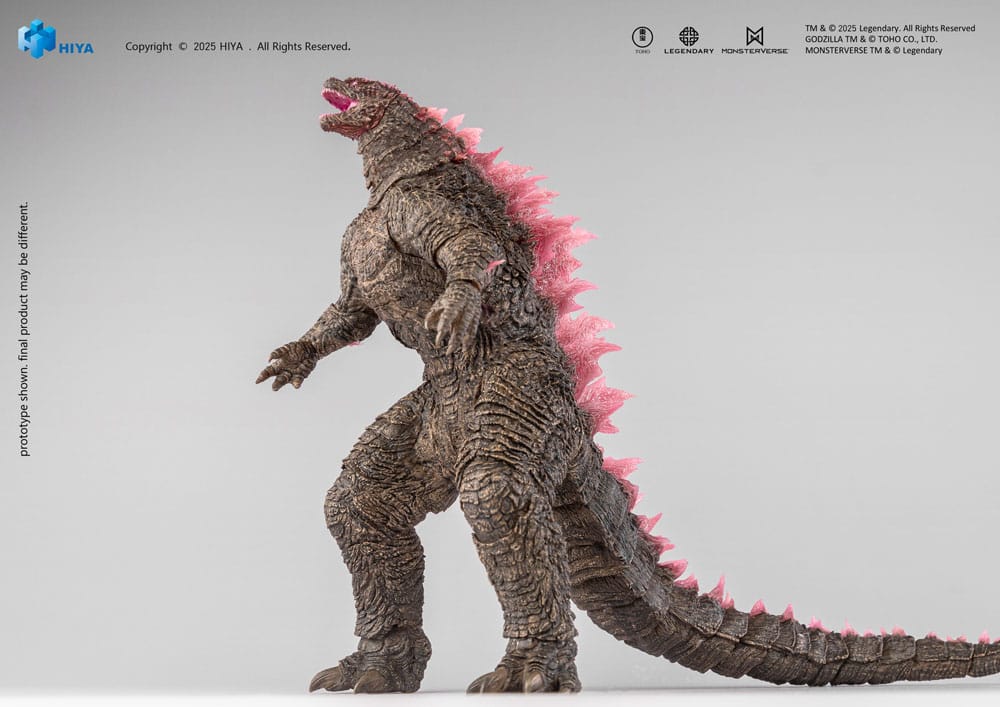 Godzilla x Kong The New Empire Exquisite Basic Action Figure Heat Ray Godzilla Evolved Ver. 18 cm - MangaShop.ro