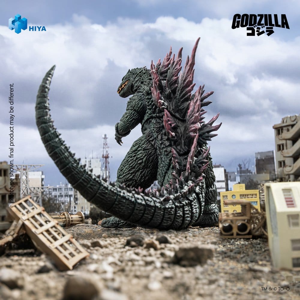 Godzilla vs. Megaguirus (2000) Exquisite Basic Series Action Figure Godzilla 18cm - MangaShop.ro