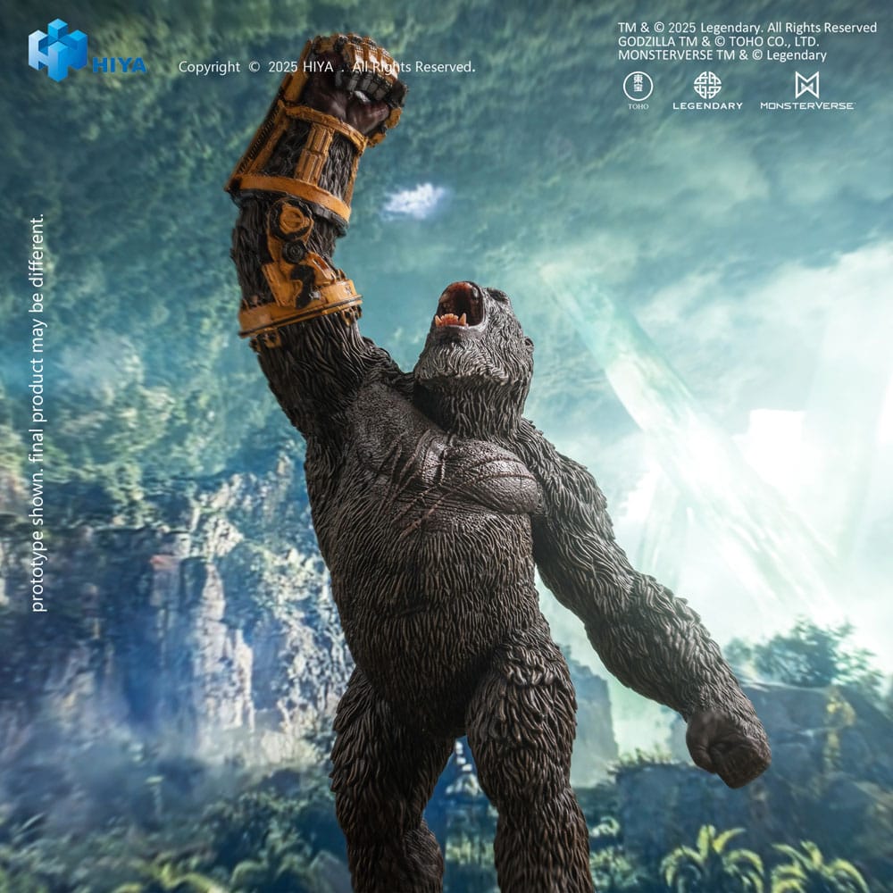 Godzilla x Kong The New Empire Stylist Series PVC Statue Kong B.E.A.S.T. Glove Version 22 cm - MangaShop.ro