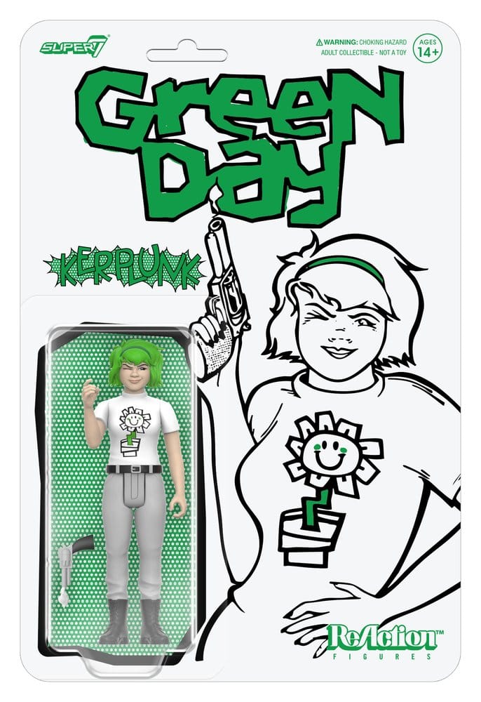 Green Day ReAction Action Figure Kerplunk Girl - MangaShop.ro