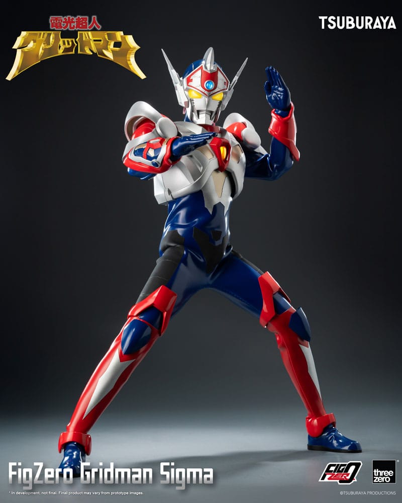 Gridman the Hyper Agent: Revenge of Neo Evil Lord FigZero Action Figure Gridman Sigma 30 cm - MangaShop.ro