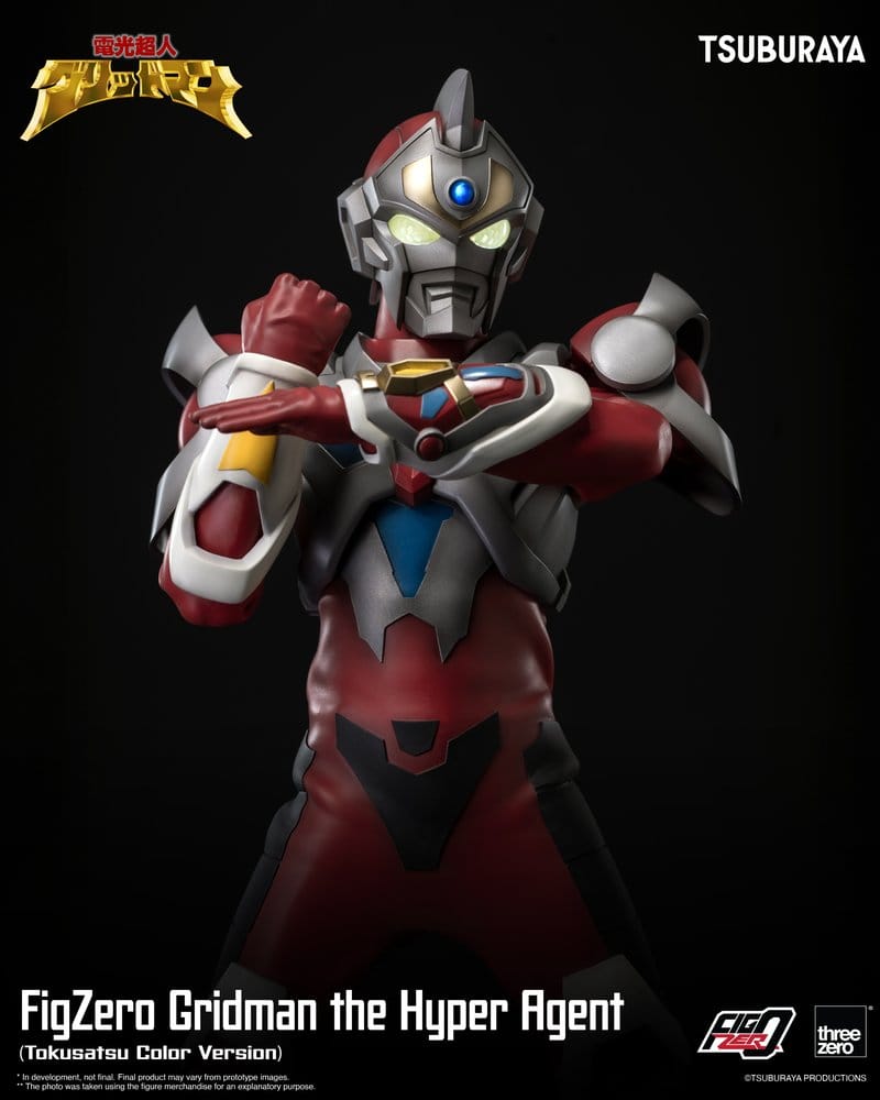 Gridman the Hyper Agent FigZero Action Figure Gridman (Tokusatsu Color Version) 30 cm - MangaShop.ro