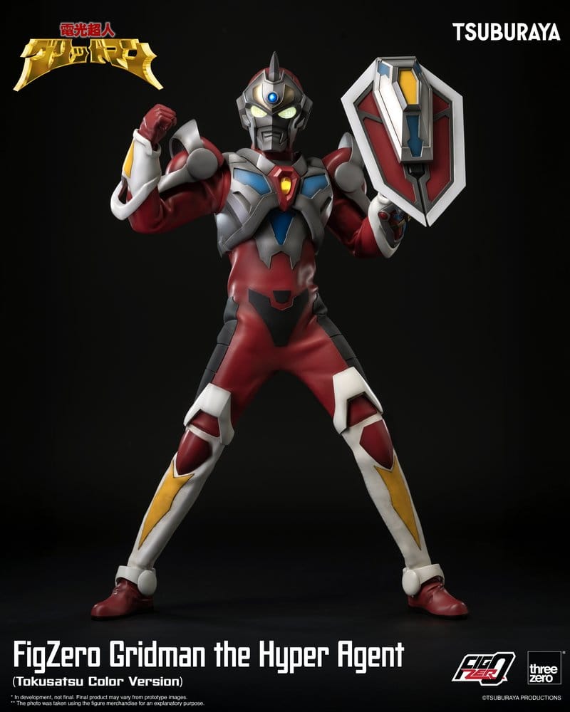 Gridman the Hyper Agent FigZero Action Figure Gridman (Tokusatsu Color Version) 30 cm - MangaShop.ro