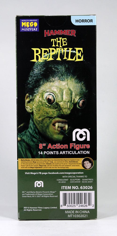 Hammer Films Action Figure The Reptile (Boxed Version) 20 cm - MangaShop.ro