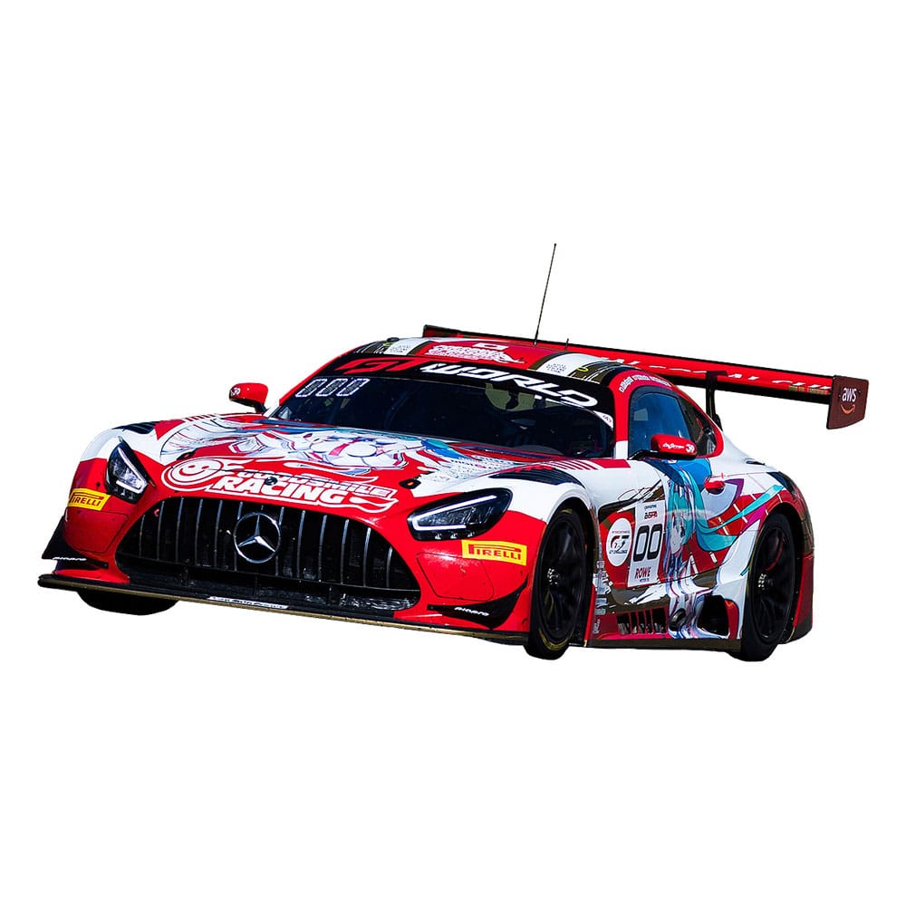 Hatsune Miku GT Project Vehicle 1/18 Hatsune Miku: AMG 2025 SPA 24H Ver. 26 cm - MangaShop.ro