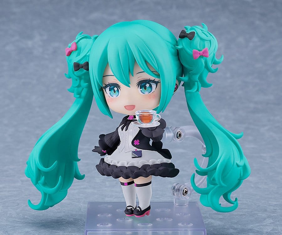 Character Vocal Series 01: Hatsune Miku Nendoroid Action Figure Hatsune Miku: Glasses x Café Ver. 10 cm - MangaShop.ro