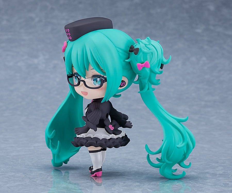 Character Vocal Series 01: Hatsune Miku Nendoroid Action Figure Hatsune Miku: Glasses x Café Ver. 10 cm - MangaShop.ro