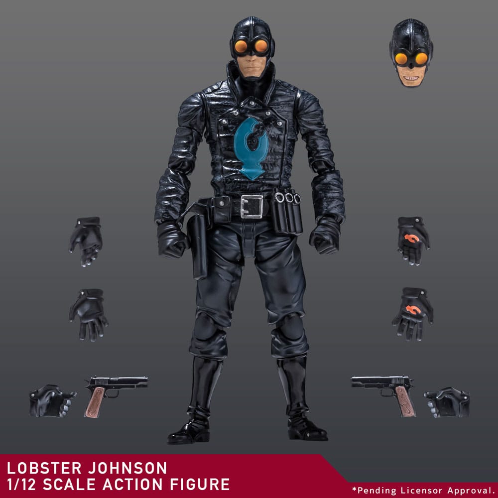 Hellboy Action Figure 1/12 Lobster Johnson 17 cm - MangaShop.ro
