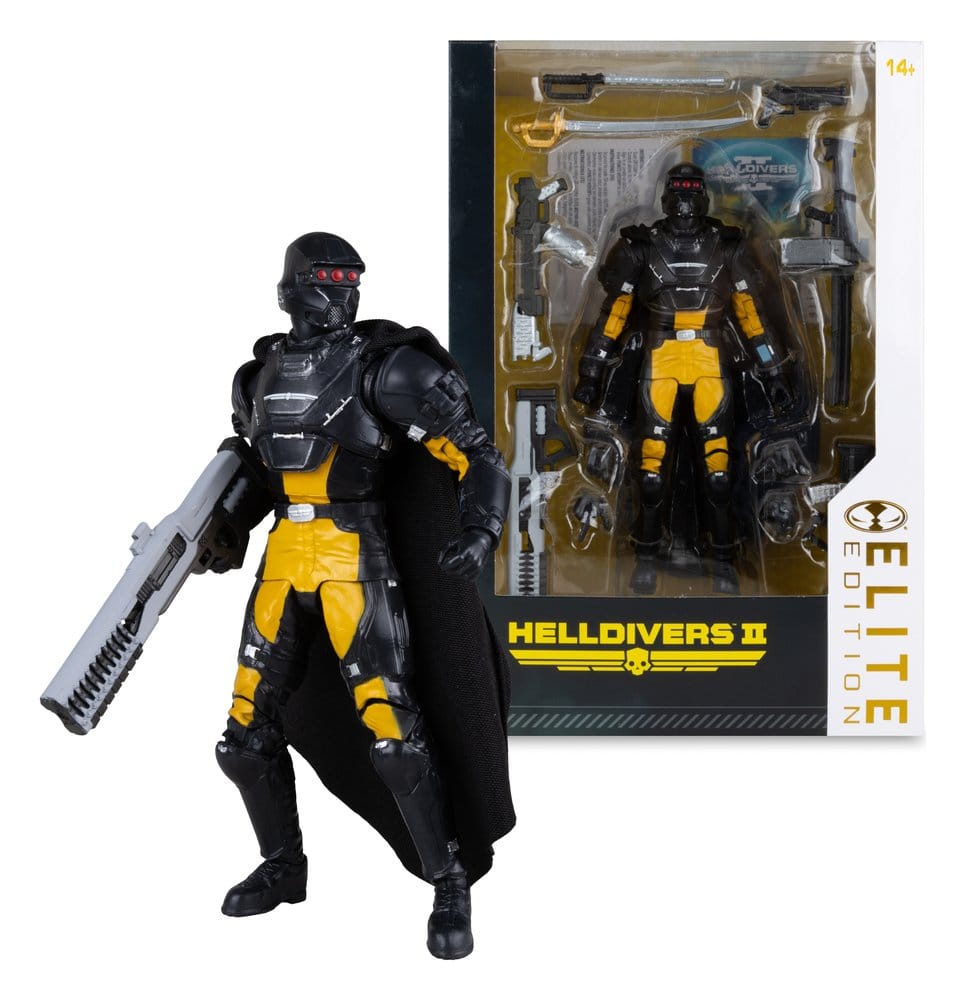 Helldivers 2 Elite Edition Action Figure SA-04 Combat Technician 18 cm - MangaShop.ro