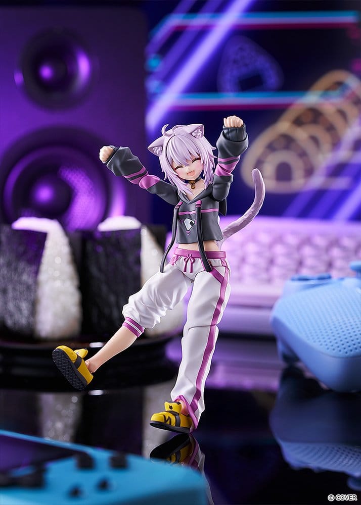Hololive Production figma Action Figure Nekomata Okayu 14 cm - MangaShop.ro