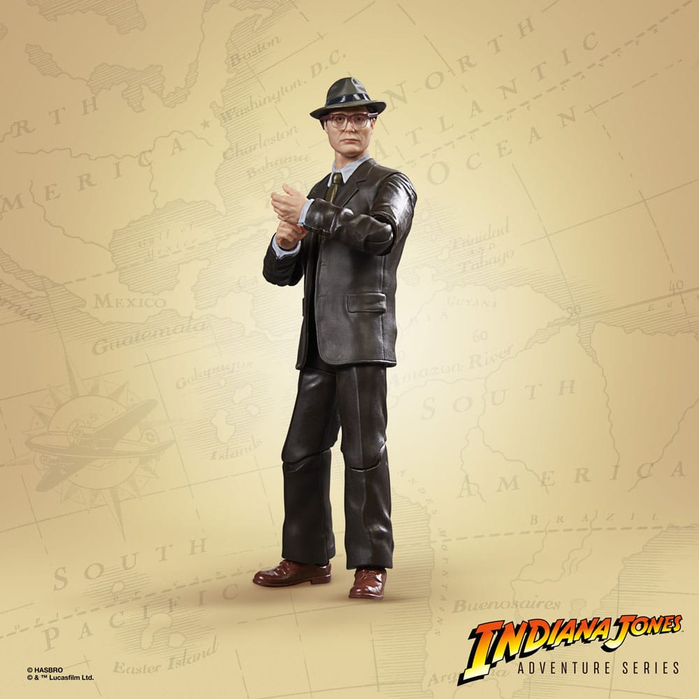 Indiana Jones Adventure Series Action Figure Dr. Jürgen Voller (The Dial of Destiny) 15 cm - MangaShop.ro