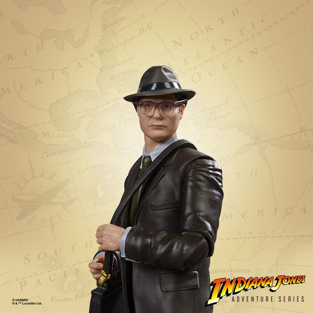 Indiana Jones Adventure Series Action Figure Dr. Jürgen Voller (The Dial of Destiny) 15 cm - MangaShop.ro