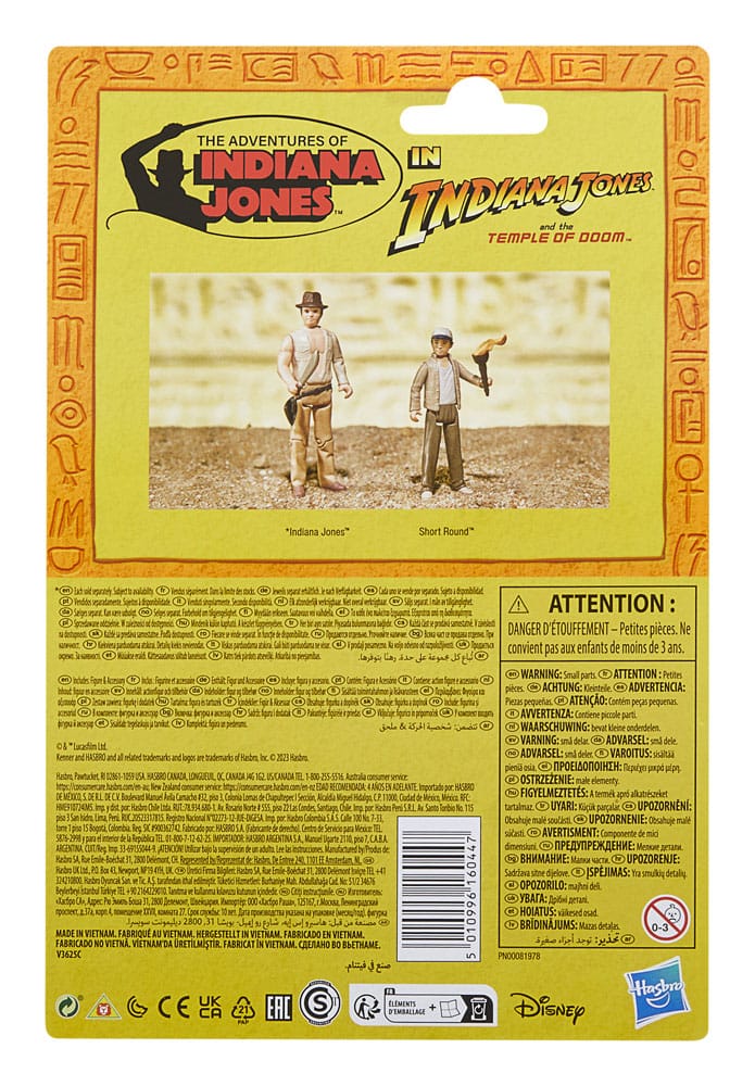 Indiana Jones Retro Collection Action Figure Short Round (Temple of Doom) 10 cm - MangaShop.ro