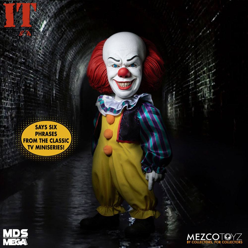 Stephen Kings It 1990 MDS Deluxe Action Figure Pennywise 38 cm - MangaShop.ro
