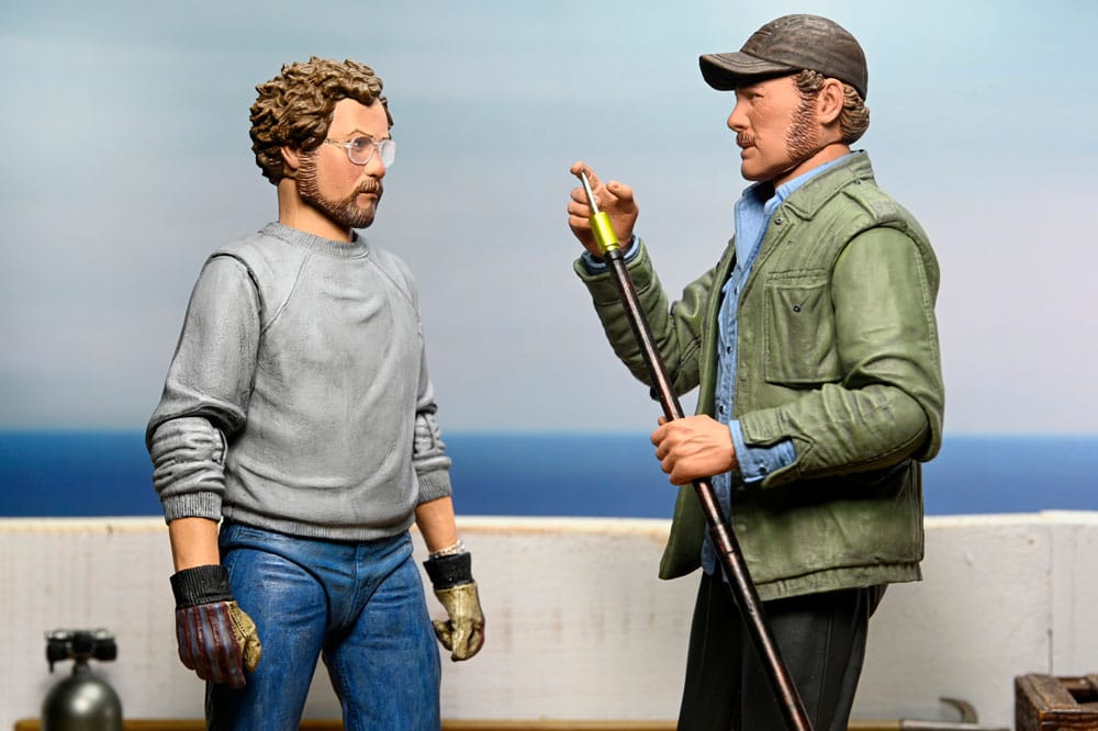 Jaws Action Figure Ultimate Matt Hooper Amity Arrival 50th Anniversary 18 cm - MangaShop.ro