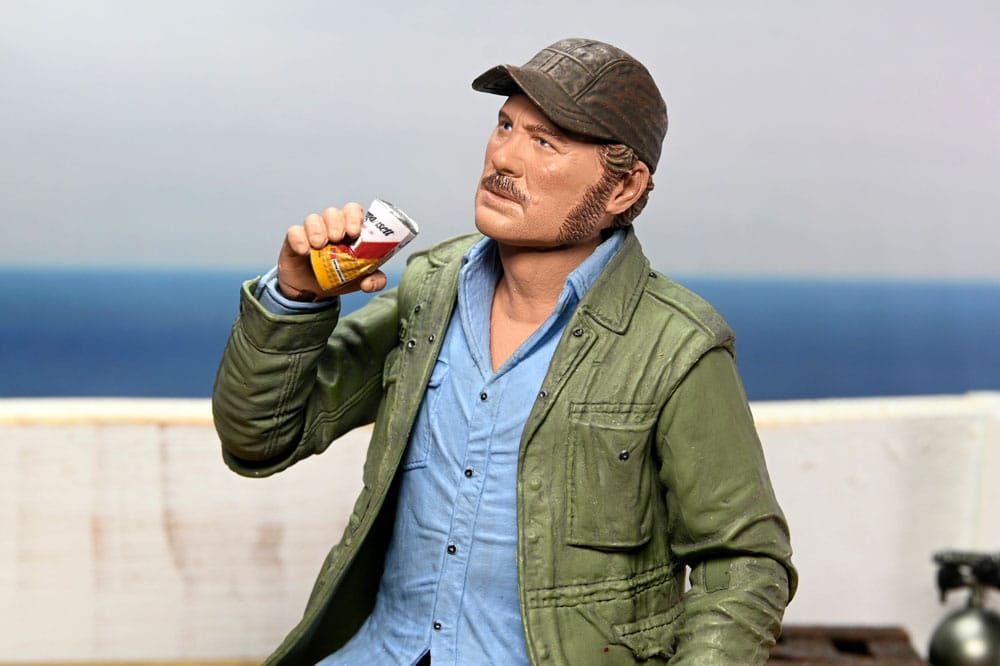 Jaws Action Figure Ultimate Sam Quint 50th Anniversary Figure 18 cm - MangaShop.ro
