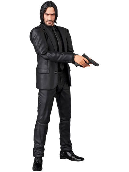 John Wick MAFEX Action Figure John Wick (Chapter 3) Parabellum 16 cm - MangaShop.ro