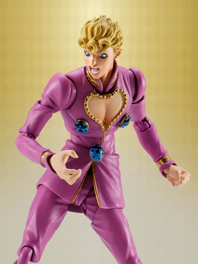 JoJo's Bizarre Adventure: Golden Wind S.H.Figuarts Action Figure Giorno Giovanna 16 cm - MangaShop.ro