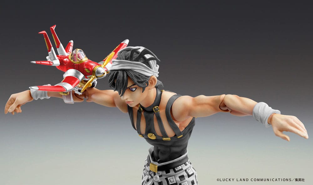 JoJo's Bizarre Adventure Part 5: Golden Wind Action Figure Chozokado (Narancia Ghirga & As Ver. Black) 15 cm - MangaShop.ro
