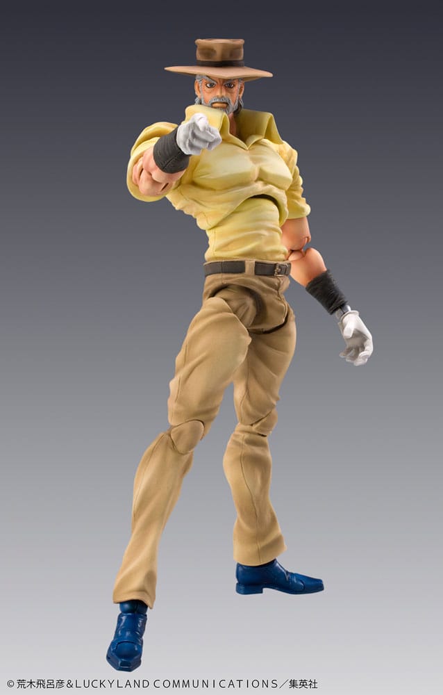 JoJo's Bizarre Adventure Super Action Action Figure Chozokado (Joseph Joestar & Iggy) (3rd-run) 15 cm - MangaShop.ro