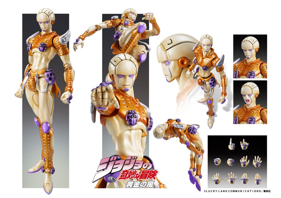 JoJo's Bizarre Adventure Part 5: Golden Wind Action Figure Chozokado G·E (3rd-run) 15 cm - MangaShop.ro