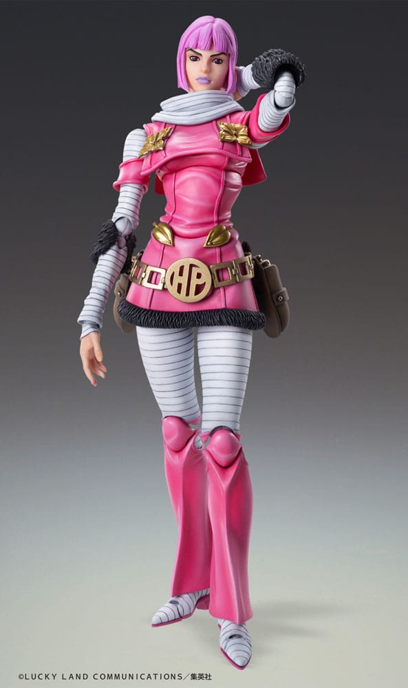 JoJo's Bizarre Adventure Part 7: Steel Ball Run Super Action Action Figure Chozokado (Hot Pants) 16 cm - MangaShop.ro